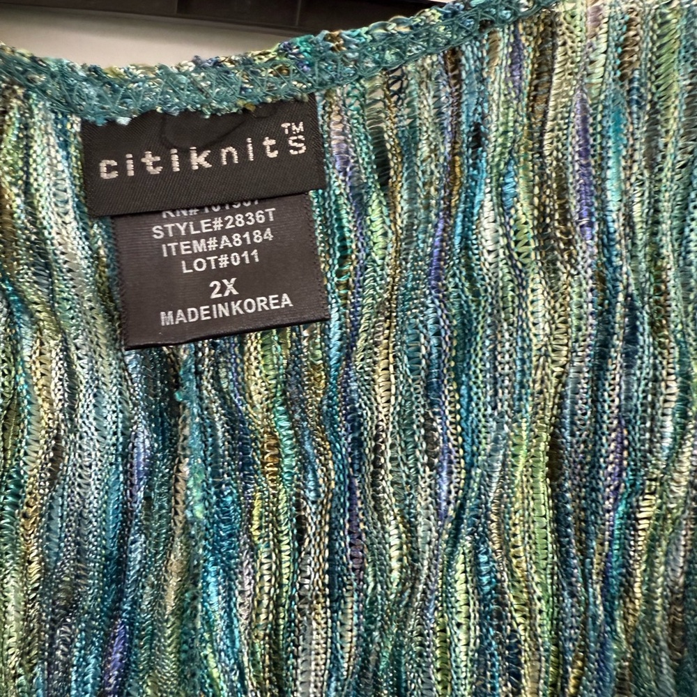 Citiknits Two Pieces Outfit Sz(2X) - Picture 3 of 4